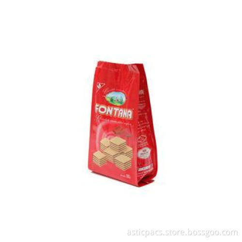 Moisture Proof Stand Up Food Packaging Bags With Side Gusse